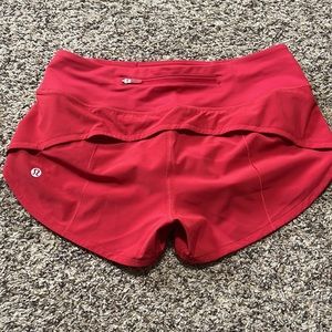NEW LULULEMON SPEED UP SHORTS